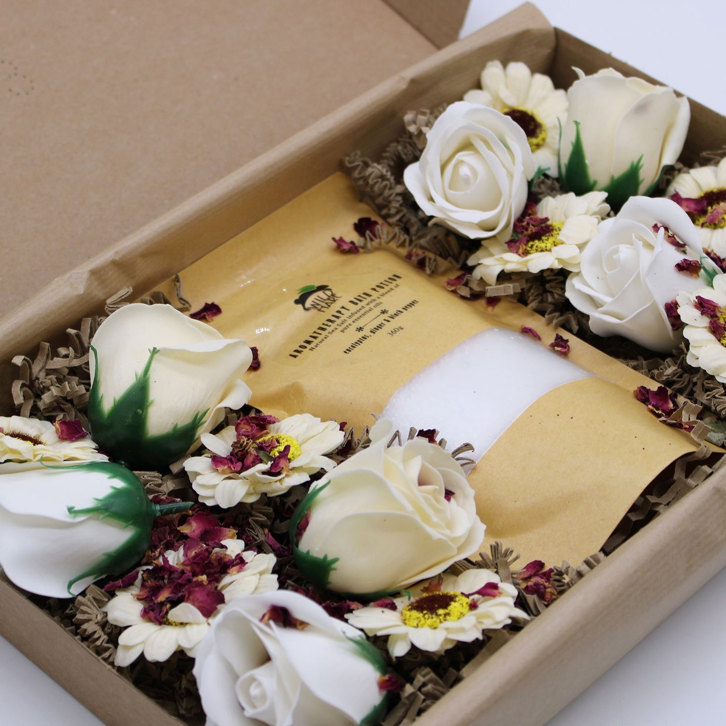 Wild Hare Salt & Flowers Set – Cold & Flu | Spa-Geschenkbox