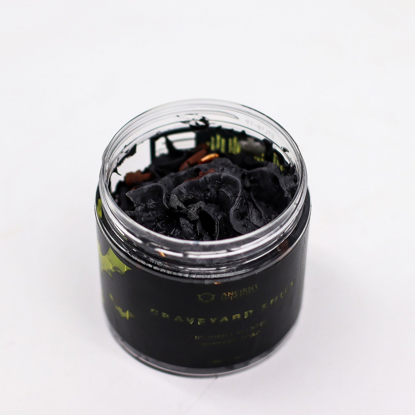 Graveyard Shift Schlagseife 120g – vegane Whipped Soap mit dunklem, rauchigem Duft