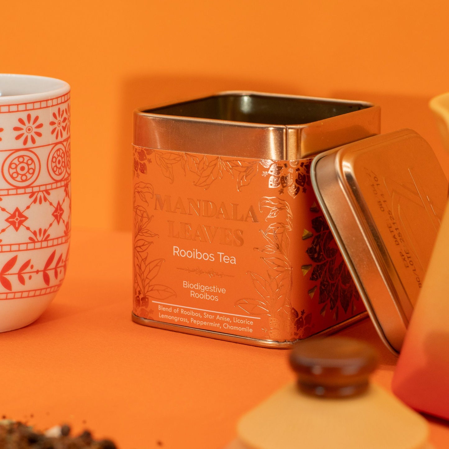 50g Bio Rooibos Tee – Verdauung & Entspannung | Organic Biodigest (Dose)