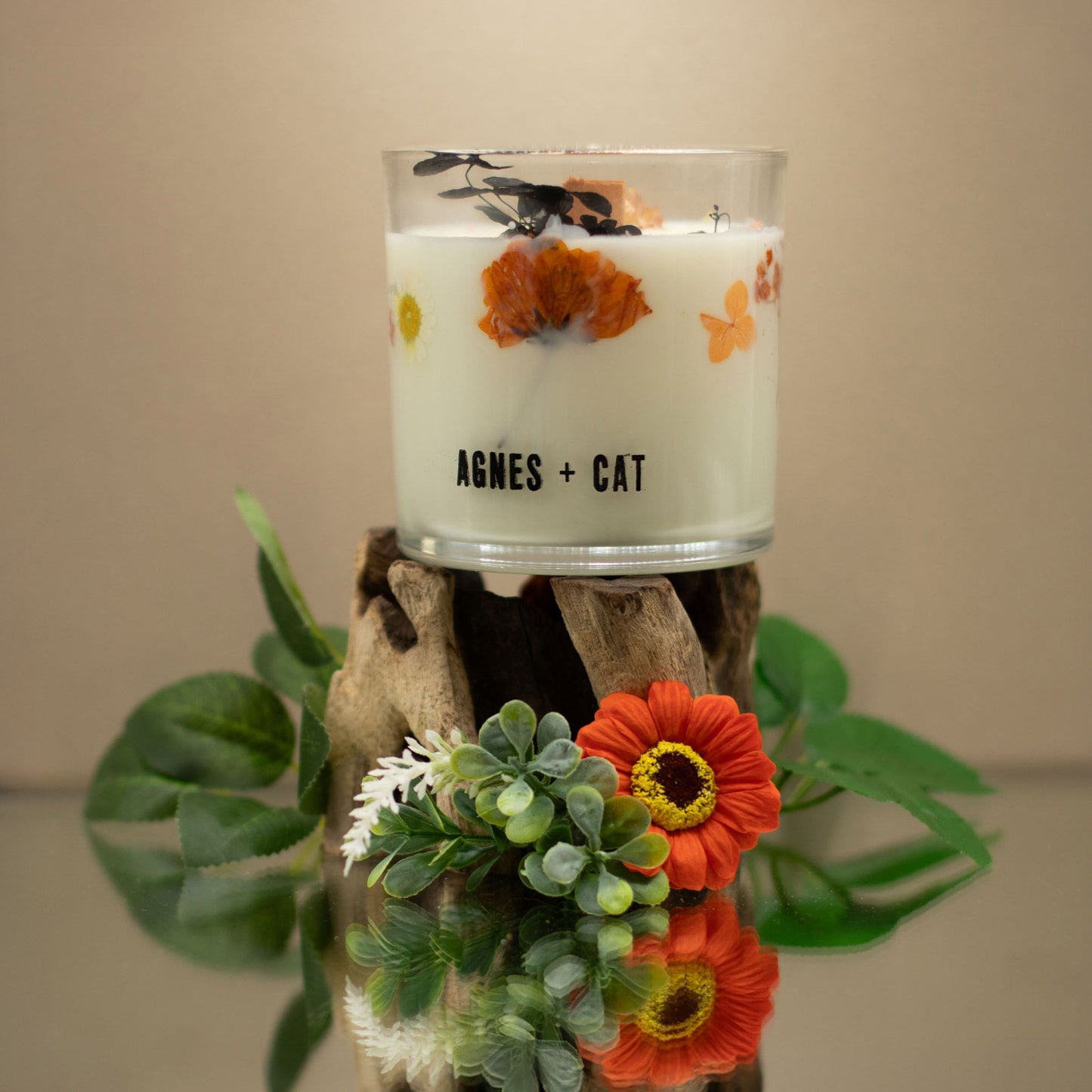 Agnes + Cat Botanische Sojakerze – Lakeland Mocha | Kaffee & Kakao Duft