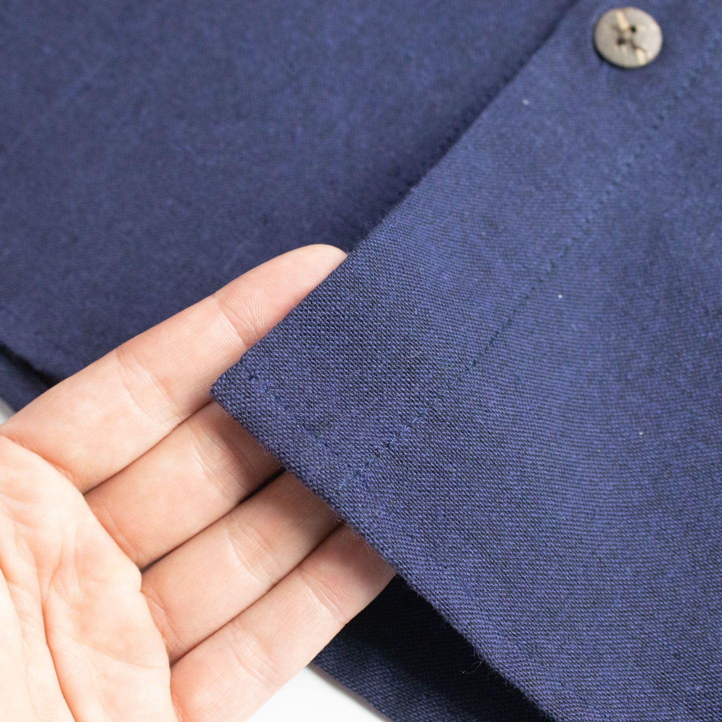 Nomad Sari Kathmandu Shirt – Indigo – Größe M