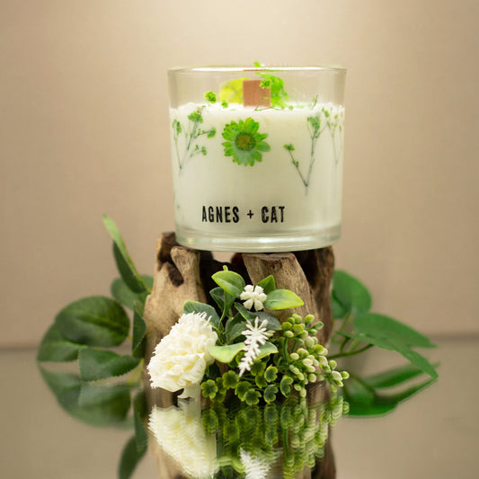 Agnes + Cat Botanische Sojakerze – Fellberry | Beeren & Vanille Duft