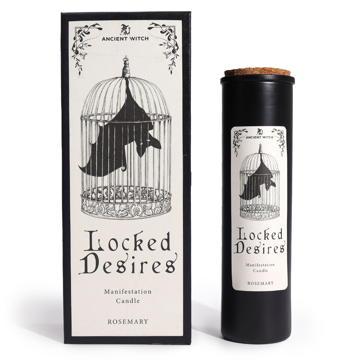 Ritualkerze Locked Desires – Fokus & Intention | Ancient Witch