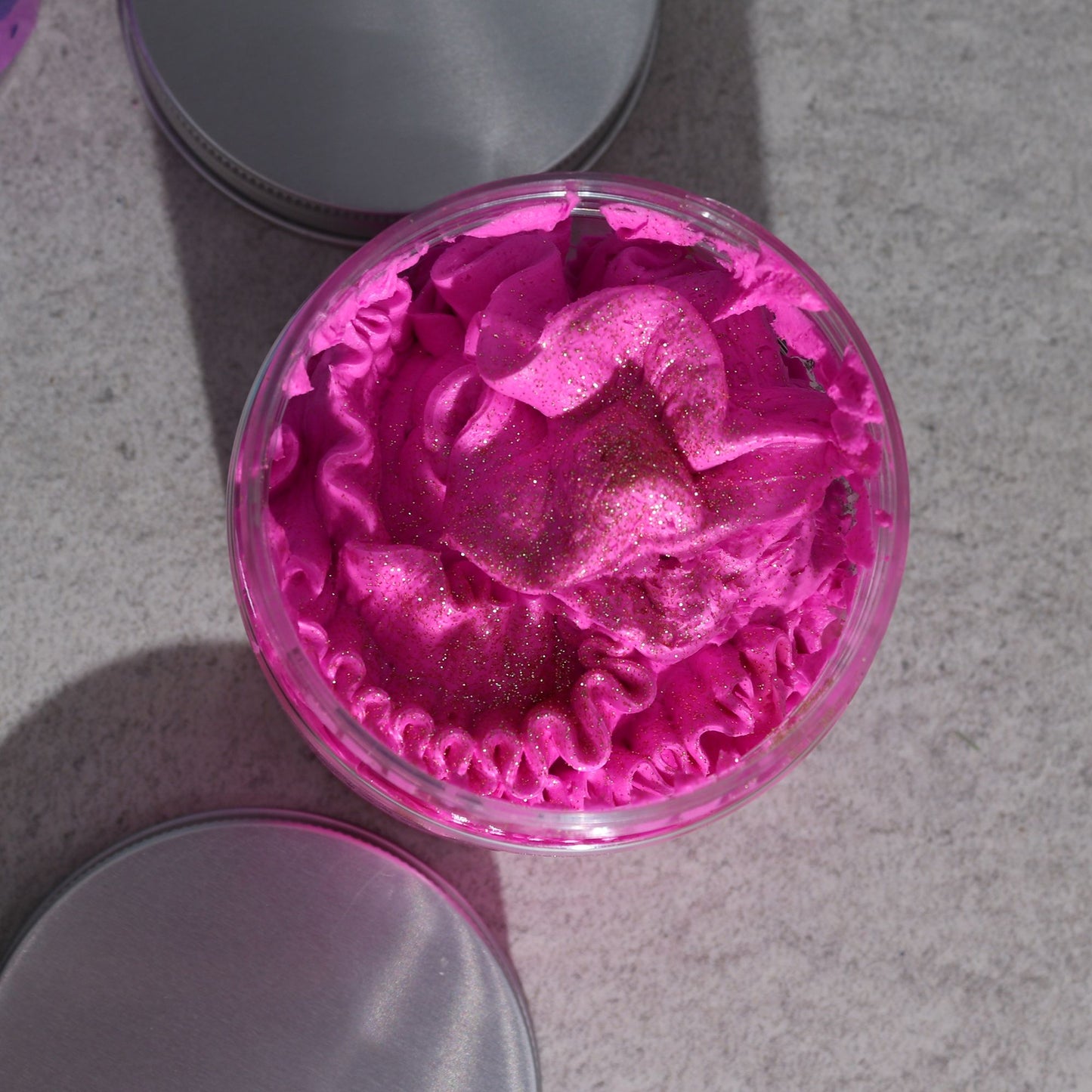 Pink Charlotte Schlagseife 120g – vegane Whipped Soap mit romantischem Rosen-Duft