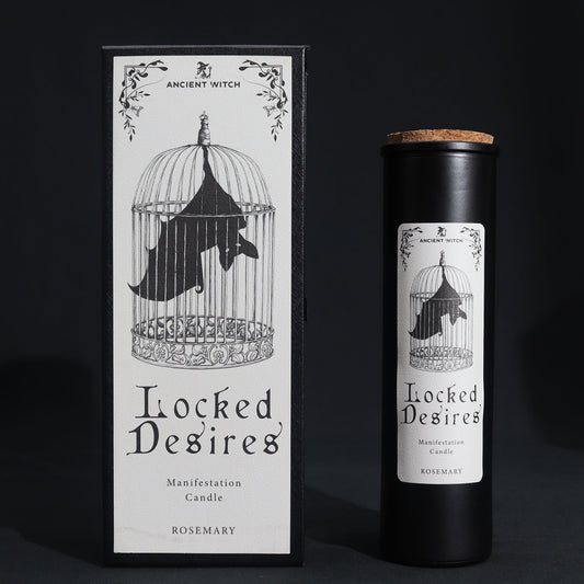 Ritualkerze Locked Desires – Fokus & Intention | Ancient Witch