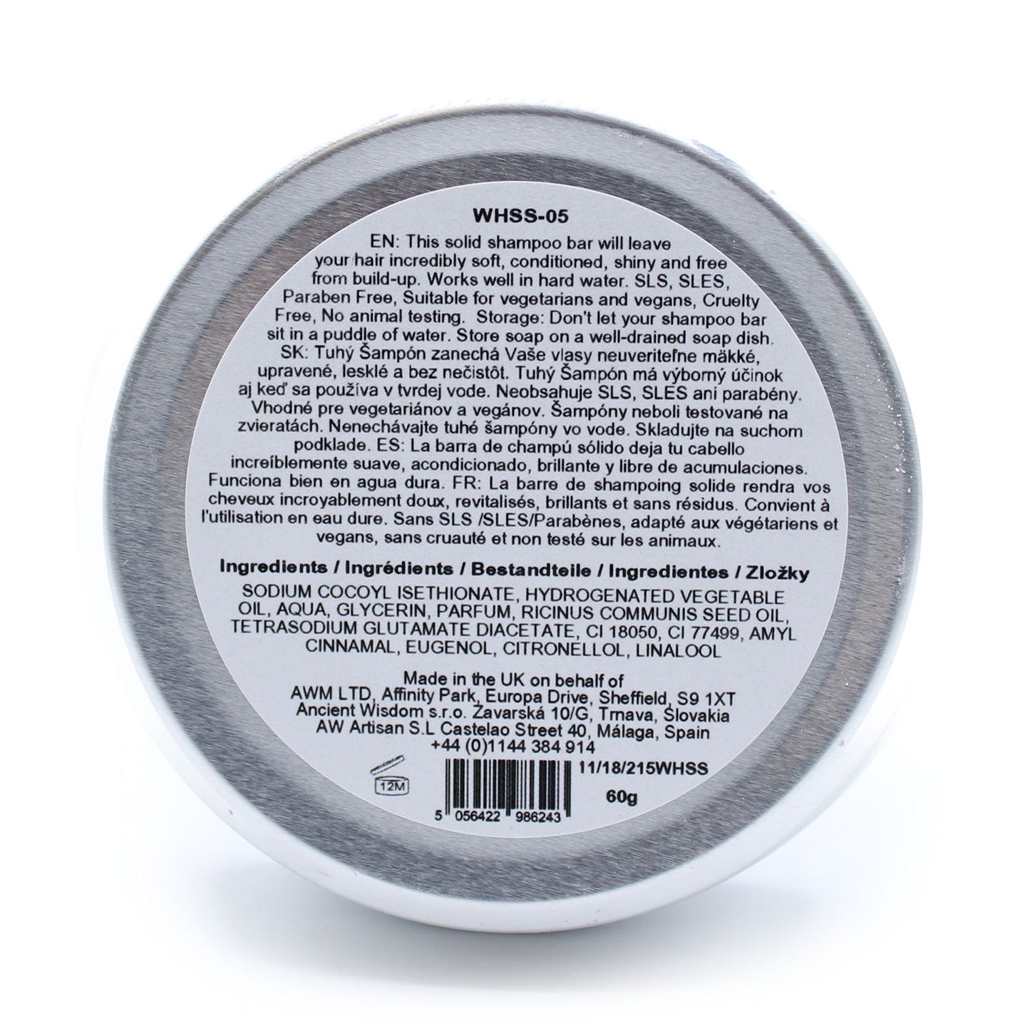 Wild Hare Festes Shampoo 60g – Cherry Bonbon 🍒