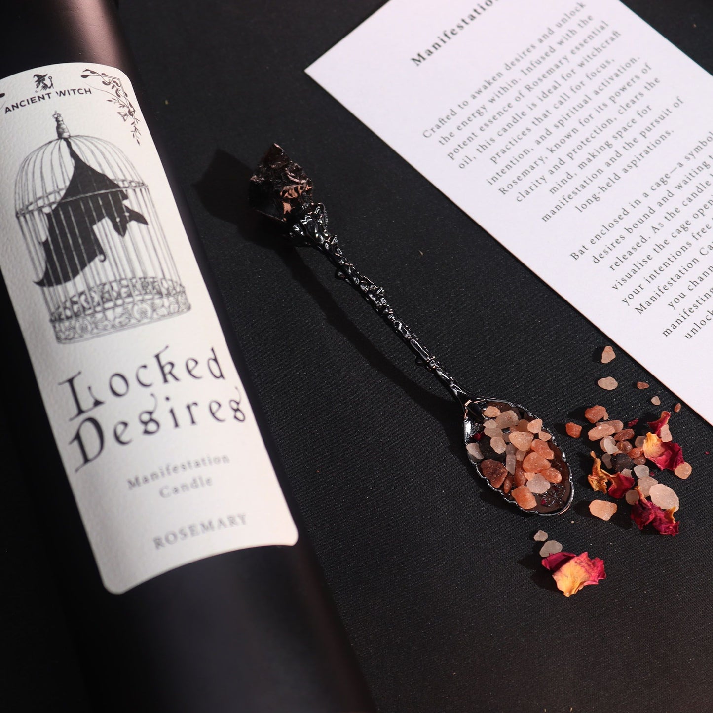 Ritualkerze Locked Desires – Fokus & Intention | Ancient Witch