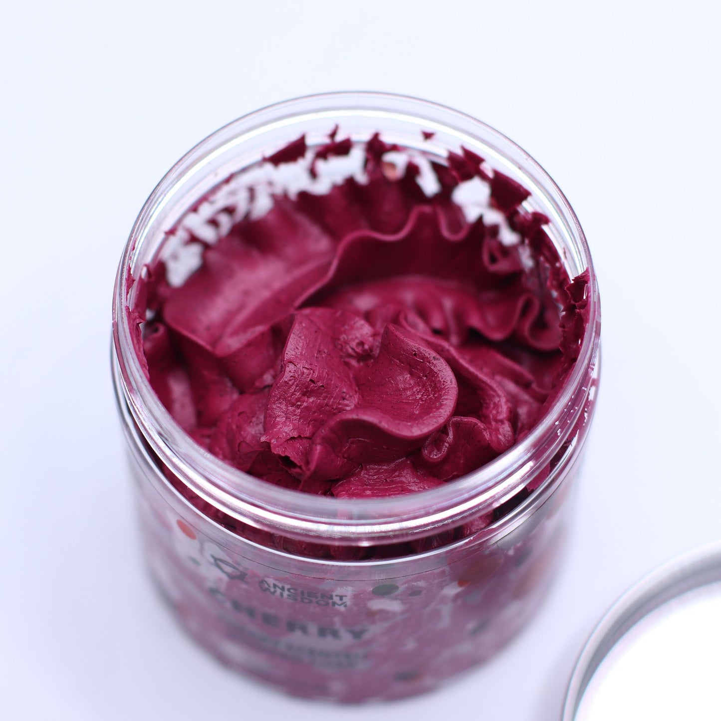 Cherry Schlagseife 120g – vegane Whipped Soap mit fruchtigem Kirsch-Duft