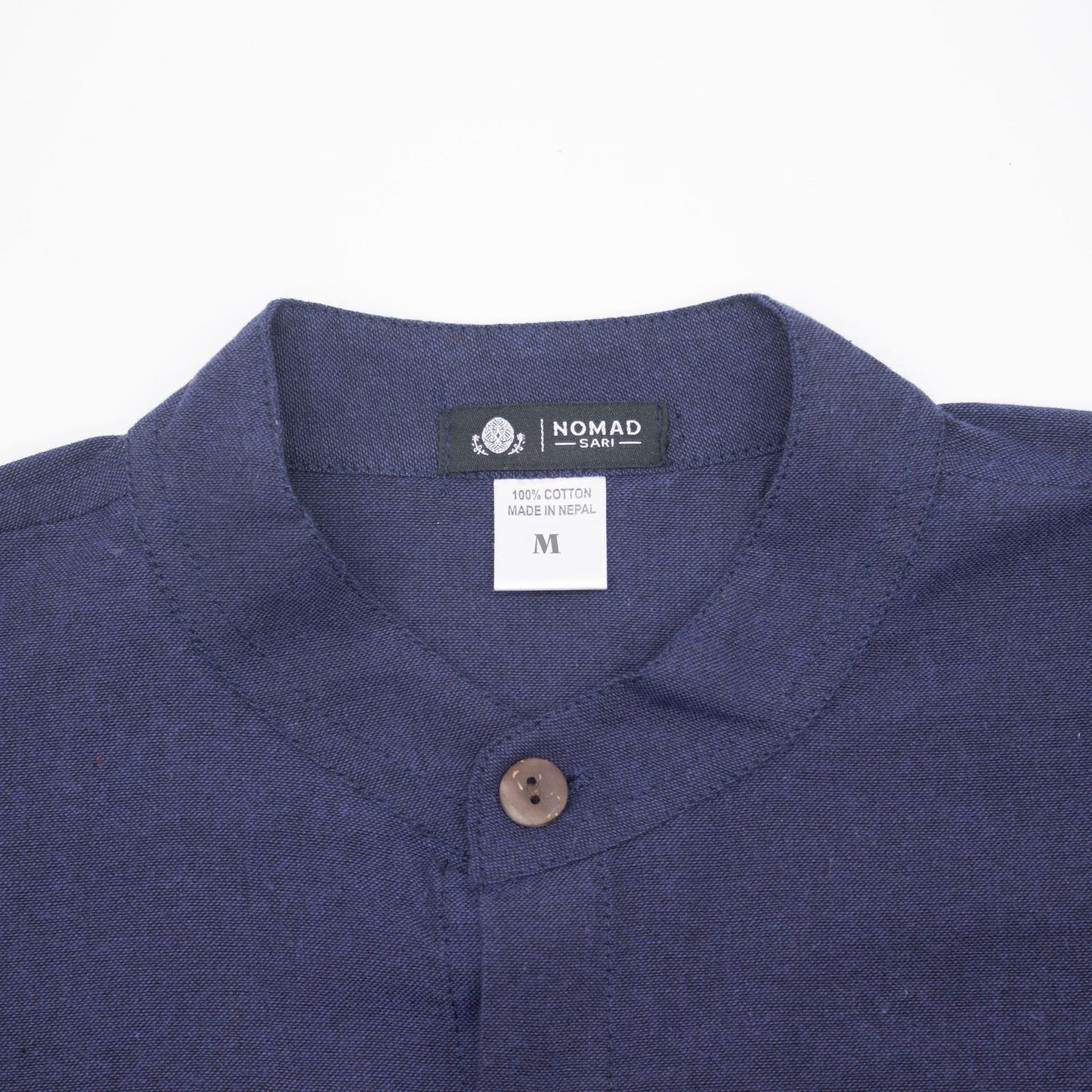 Nomad Sari Kathmandu Shirt – Indigo – Größe L