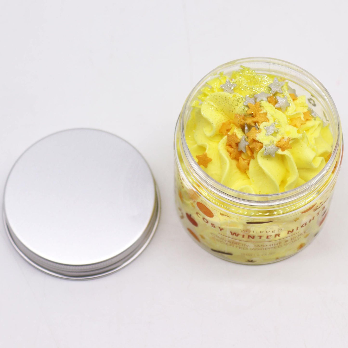 Cosy Winter Nights Schlagseife 120g – vegane Whipped Soap mit warmem Winterduft