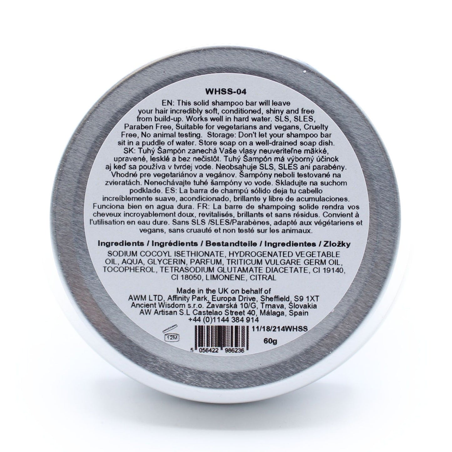 Wild Hare Festes Shampoo 60g – Tutti Frutti 🍓