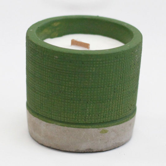 Pot Concrete Soy Candle – Sea Moss & Herbs | Sojakerze im Betonbehälter