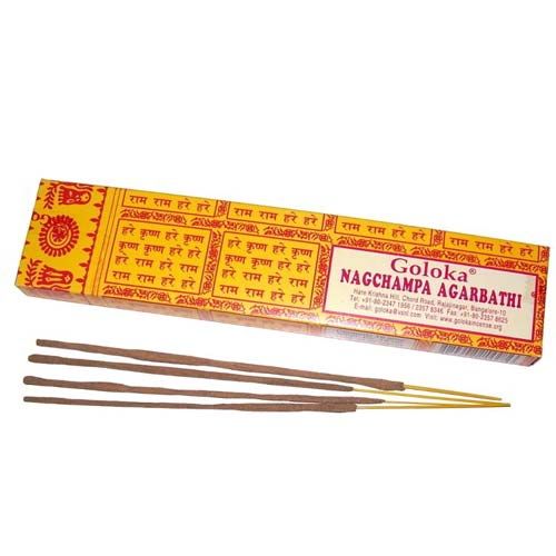 Goloka Nag Champa Räucherstäbchen – 16g