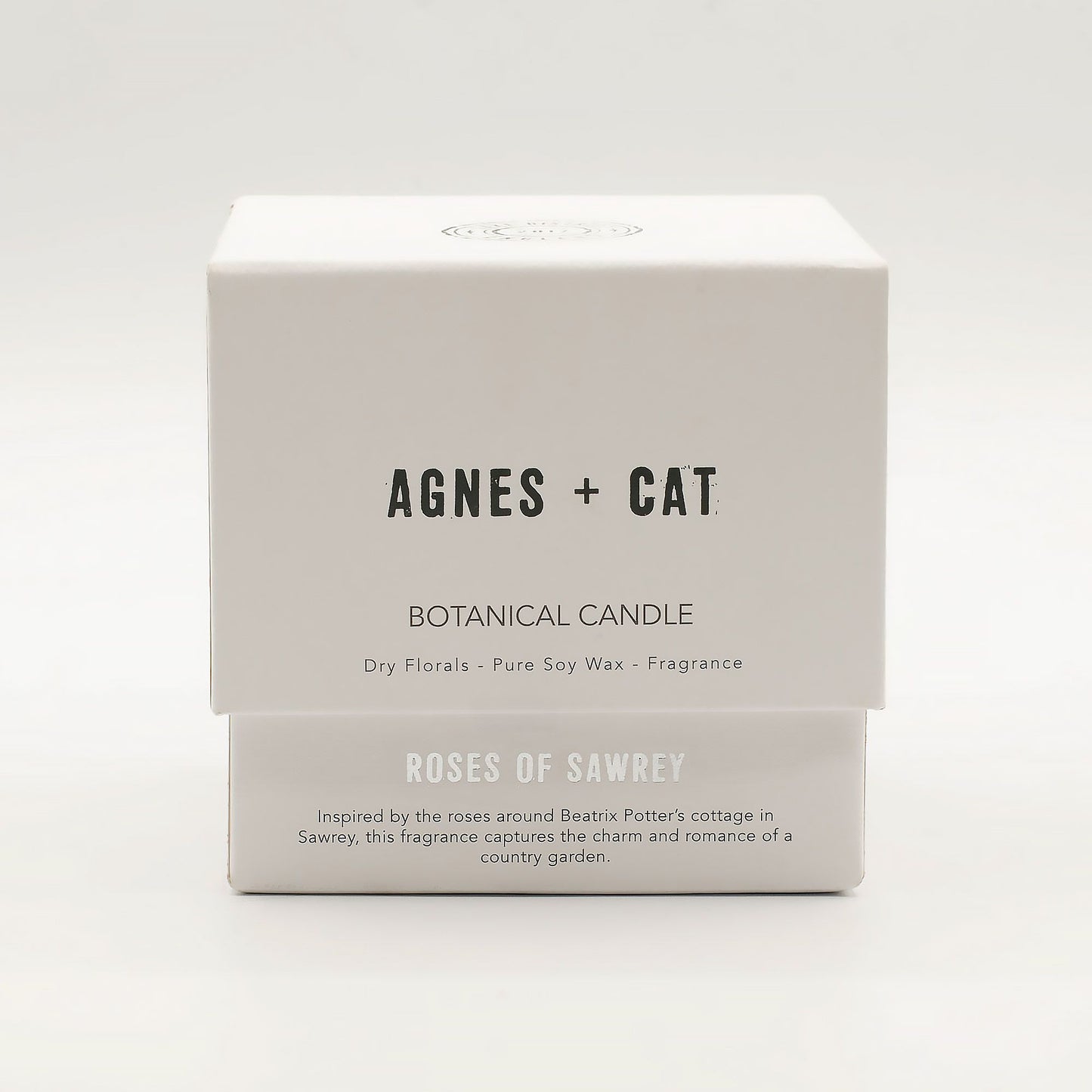 Agnes + Cat Botanische Sojakerze – Roses of Sawrey | Englischer Rosenduft