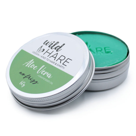 Wild Hare Festes Shampoo 60g – Aloe Vera 🌵