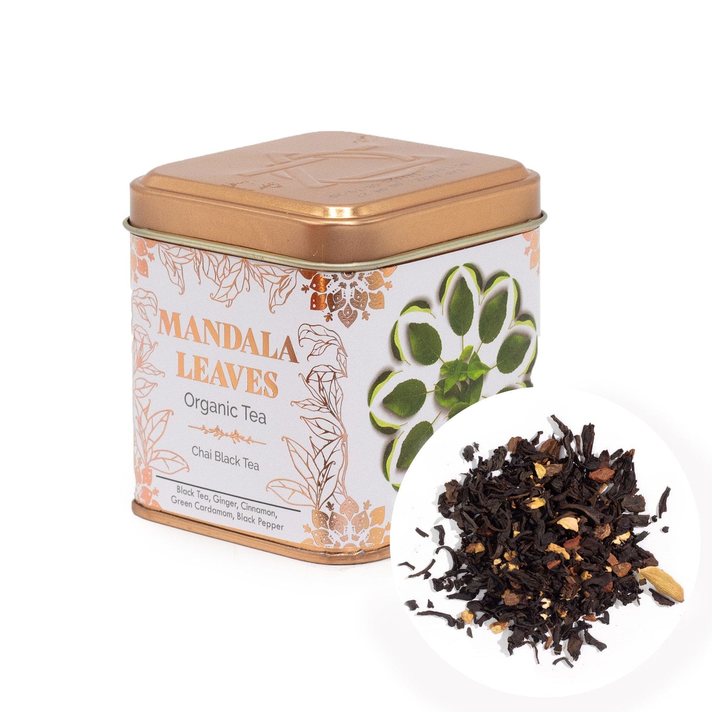 50g Bio Chai Schwarztee – Kardamom, Zimt & Gewürze | Organic Chai (Dose)